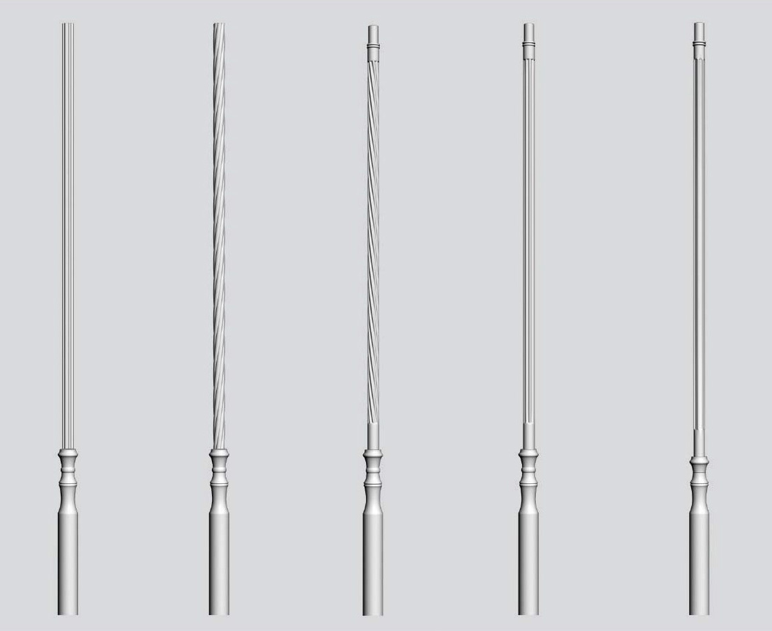 Special shaped light pole