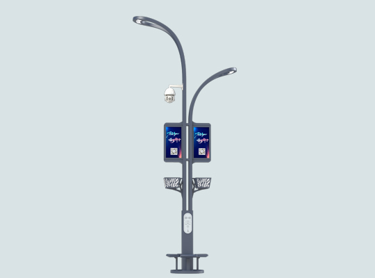 智慧路灯绽放